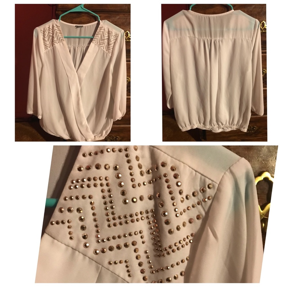 White Sheer Blouse